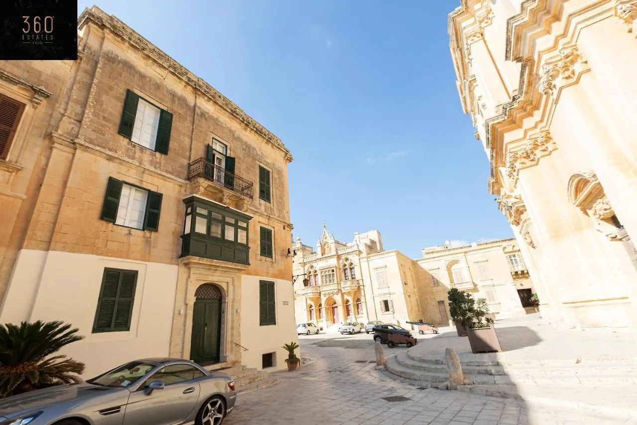 Palazzo 16Th Century Mdina, Opposite St Paul'S Cathedral By 360 Estates Apartment