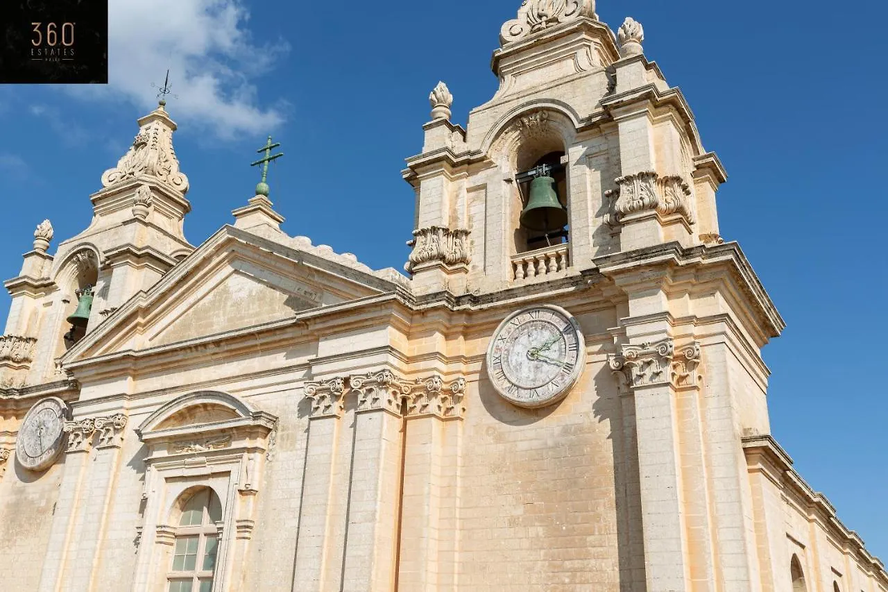 Palazzo 16Th Century Mdina, Opposite St Paul'S Cathedral By 360 Estates Apartment Mdina