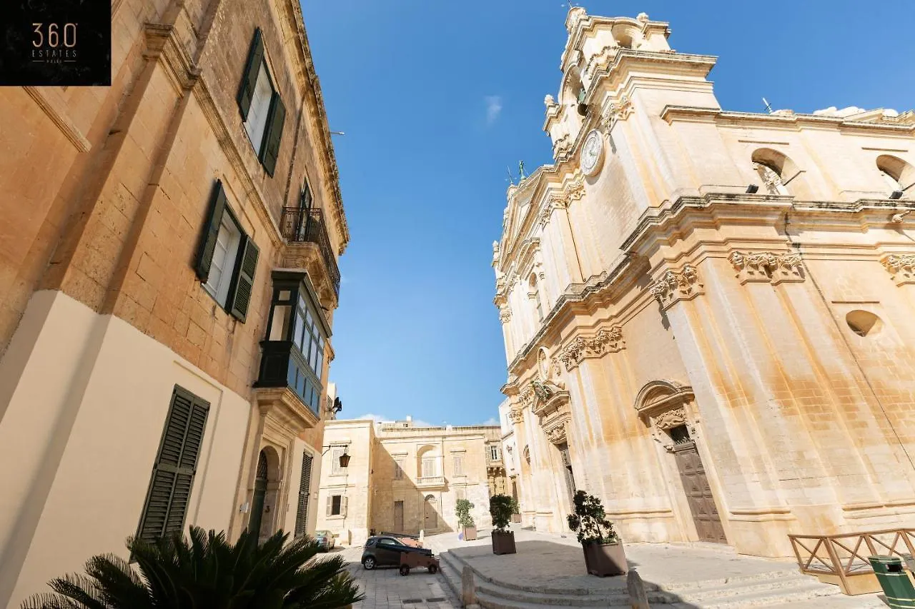 Palazzo 16Th Century Mdina, Opposite St Paul'S Cathedral By 360 Estates Appartement