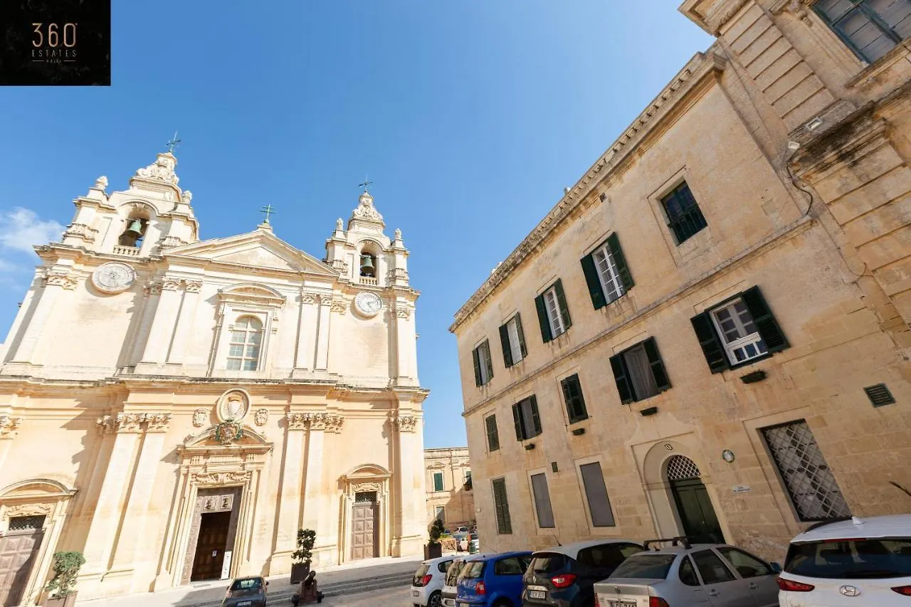 Palazzo 16Th Century Mdina, Opposite St Paul'S Cathedral By 360 Estates Appartement
