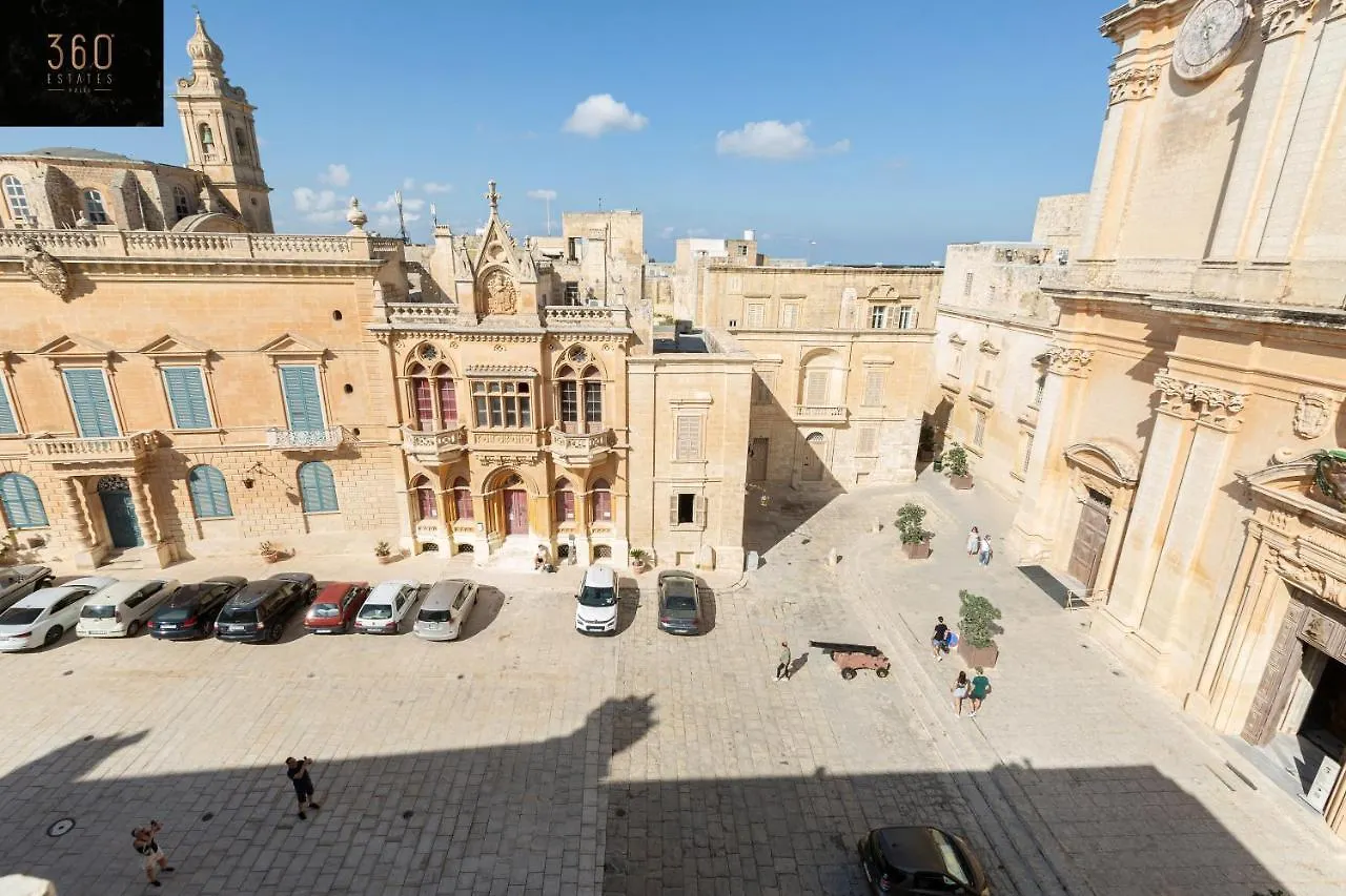 Palazzo 16Th Century Mdina, Opposite St Paul'S Cathedral By 360 Estates Appartement Malta